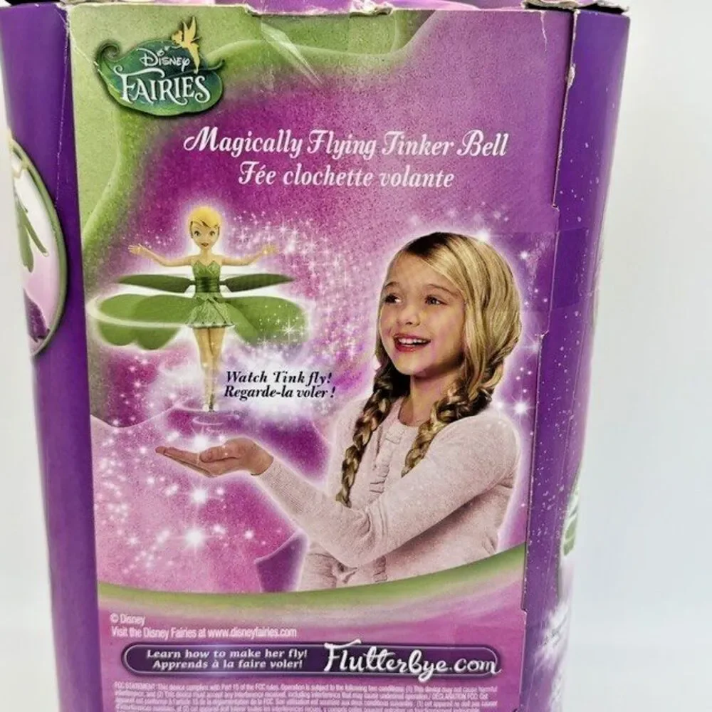 Spin Master Disney Fairies Magically Flying Tinkerbell Flutterbye Box is Damaged